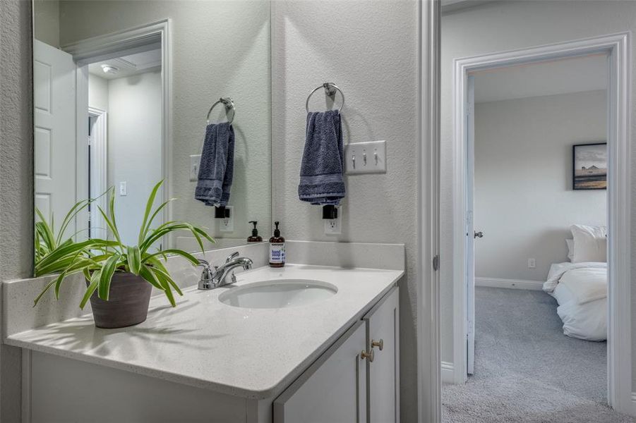 Furnished interior view inside a new home in , Corinth (Image 20).
