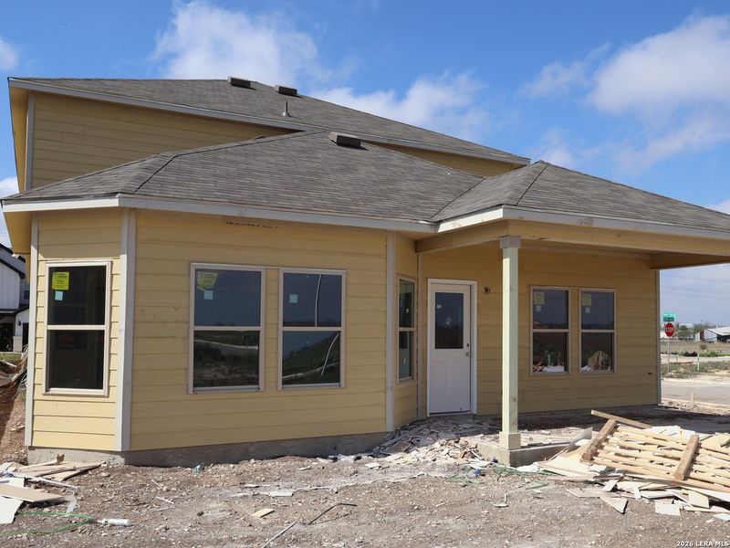 In-progress construction of a new home in Meadows at Clear Springs, New Braunfels, TX (Image 27).