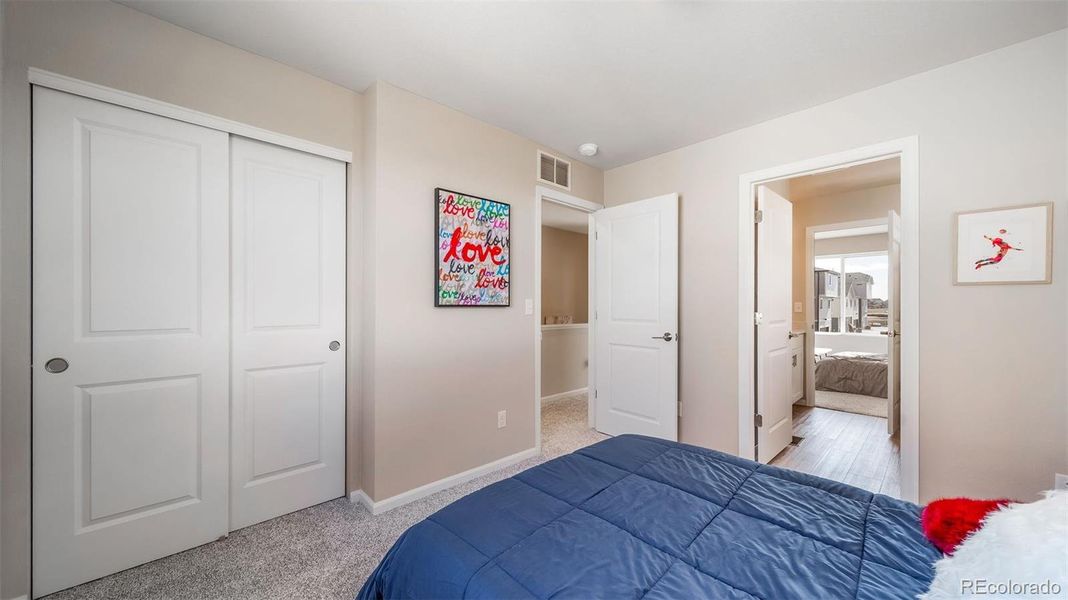 Furnished interior view inside a new home in , Bennett (Image 34).
