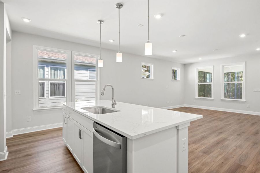 Furnished interior view inside a new home in Sun City Hilton Head, Bluffton (Image 8).