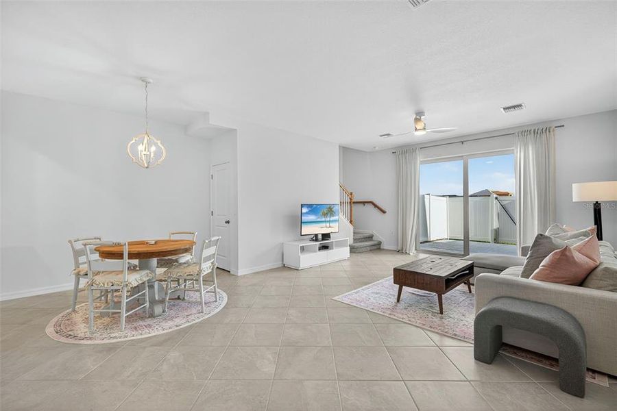 Furnished interior view inside a new home in , Punta Gorda (Image 25).