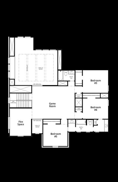 Upstairs Floor Plan