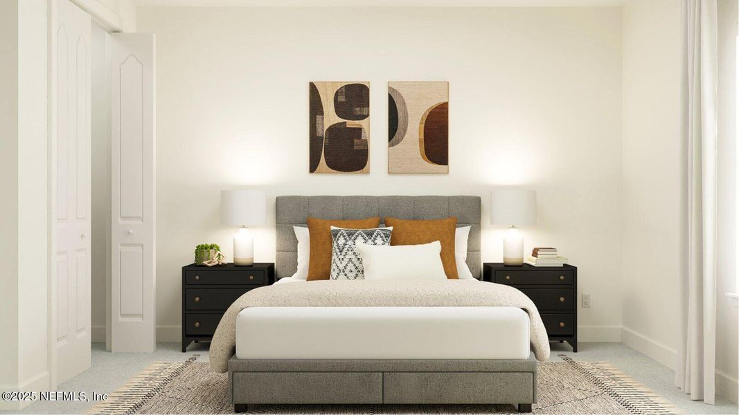 Furnished interior view inside a new home in Silver Falls Single Family at SilverLeaf, St. Augustine (Image 7).