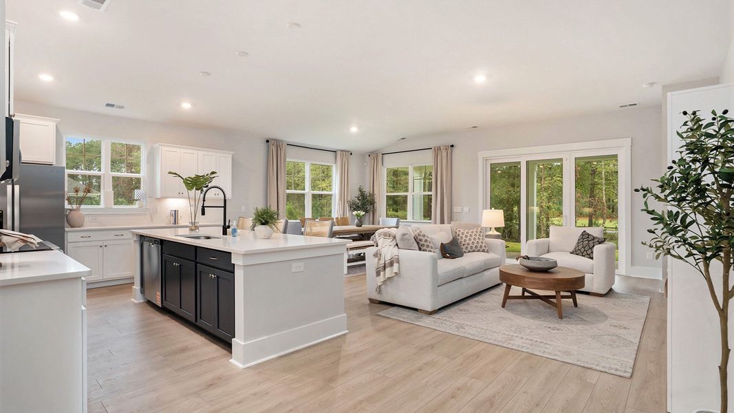 Furnished interior view inside a new home in Coastal Farms, Conway (Image 5).