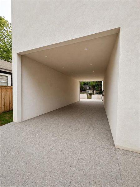 Exterior details and patio area of a home in , Atlanta (Image 27).