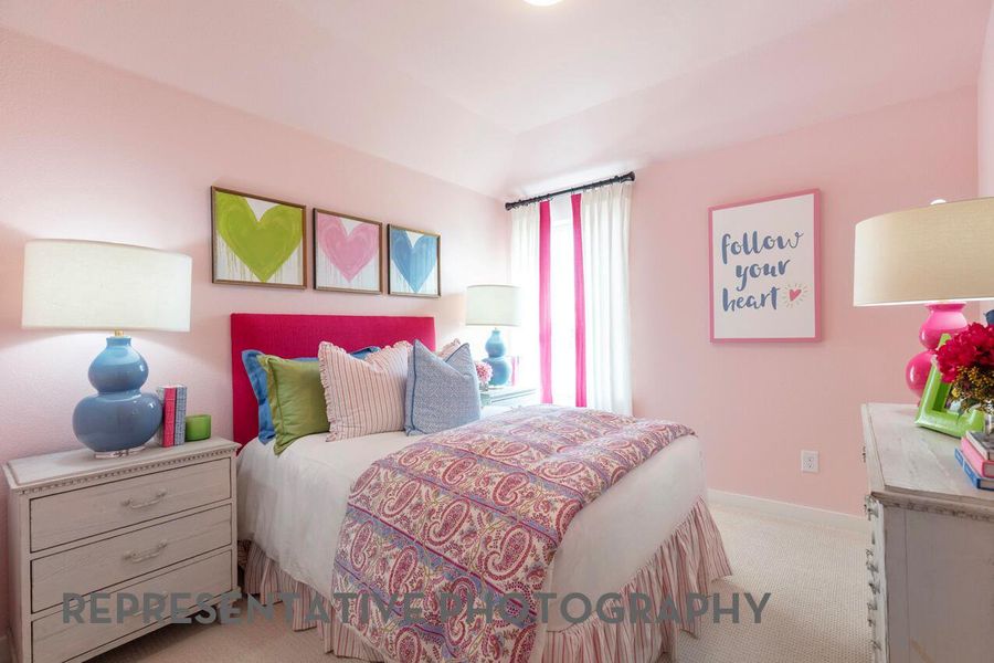 Furnished interior view inside a new home in Wolf Ranch, Georgetown (Image 10).