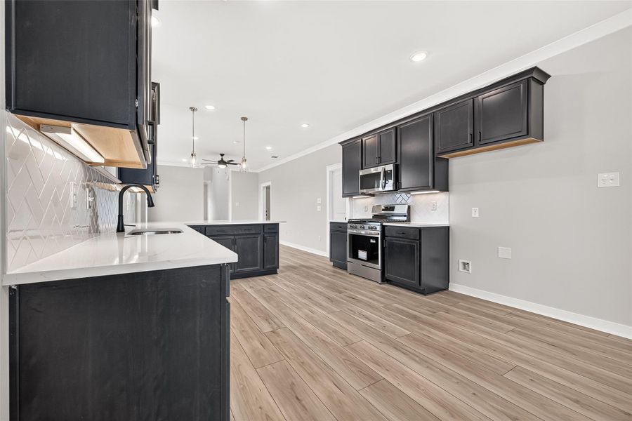 Furnished interior view inside a new home in , Bonney (Image 4).