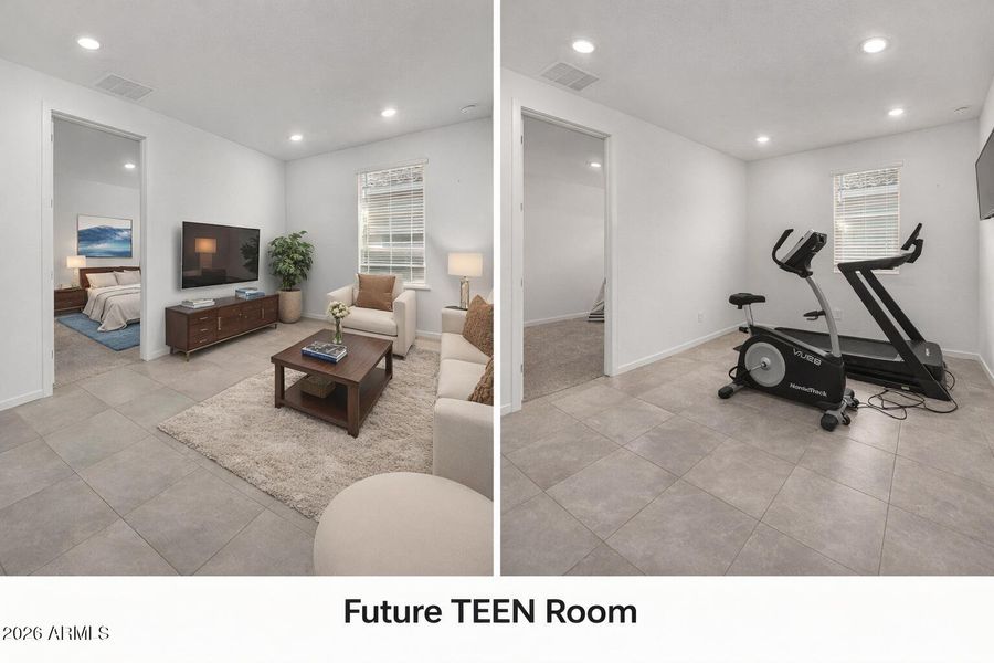 Teen room example Teen room example
