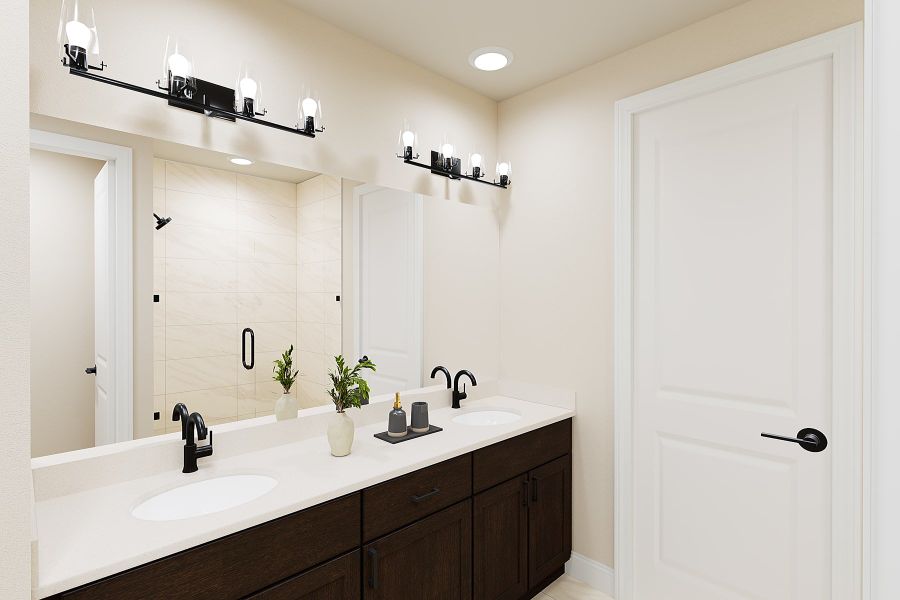 Representative furnished interior of a home built from the Duncan by Tri Pointe Homes in Old Town Village, Waxhaw (Image 7).