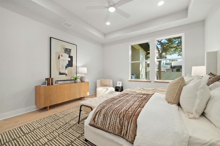 Furnished interior view inside a new home in , Austin (Image 12). Furnished interior view inside a new home in , Austin (Image 12).