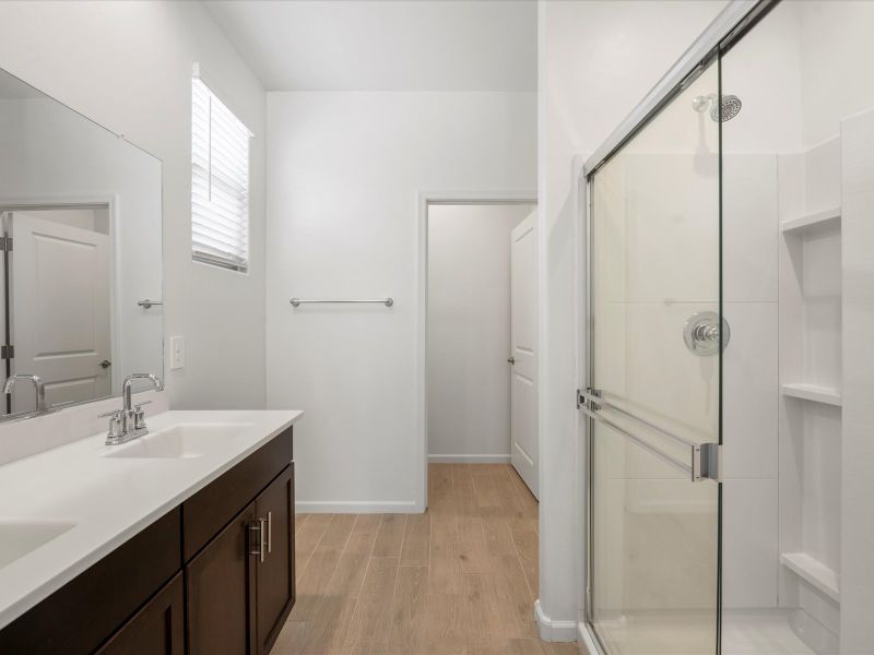 Furnished interior view inside a new home in Las Patrias at Star Valley Phase III - Signature Series, Tucson (Image 7).