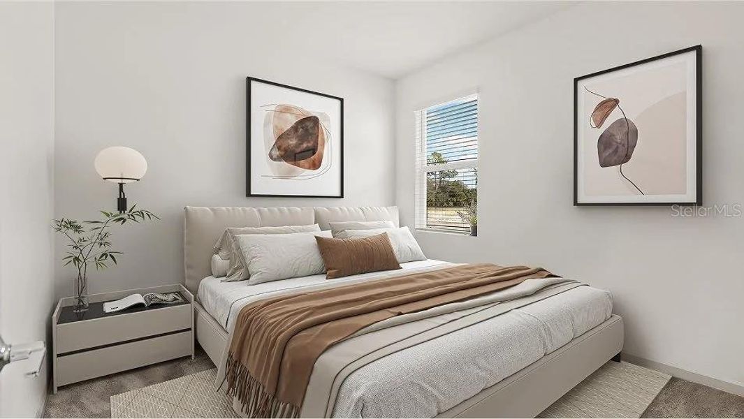 Furnished interior view inside a new home in , Debary (Image 9).