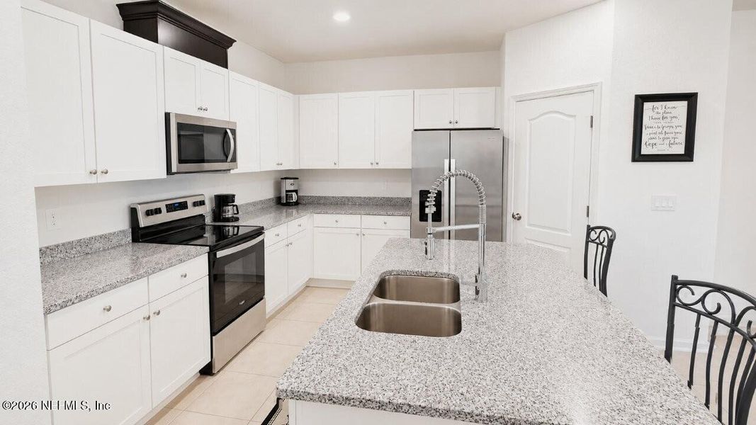 Furnished interior view inside a new home in , St. Johns (Image 8).
