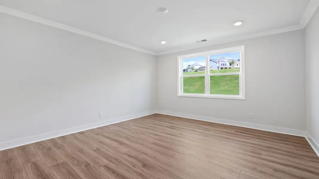 Representative unfurnished interior of a home built from the Bristol by D.R. Horton in Shadow Stone, Simpsonville (Image 35).