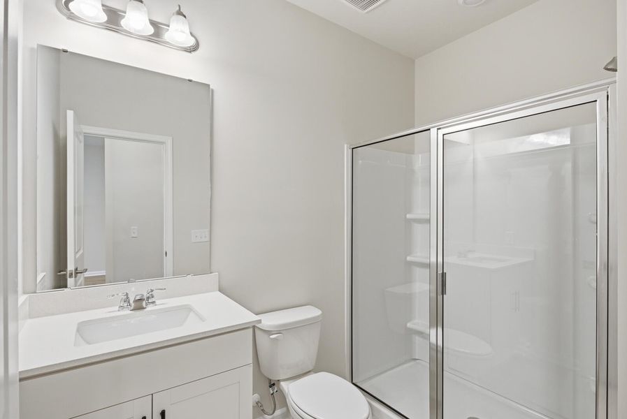 Furnished interior view inside a new home in Ashley Walk Townes, Charleston (Image 5). Furnished interior view inside a new home in Ashley Walk Townes, Charleston (Image 5).