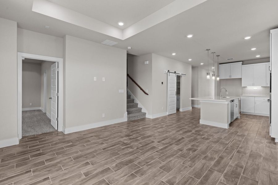 Representative unfurnished interior of a home built from the Majestic View II by View Homes in Skybrooke, Live Oak (Image 15).