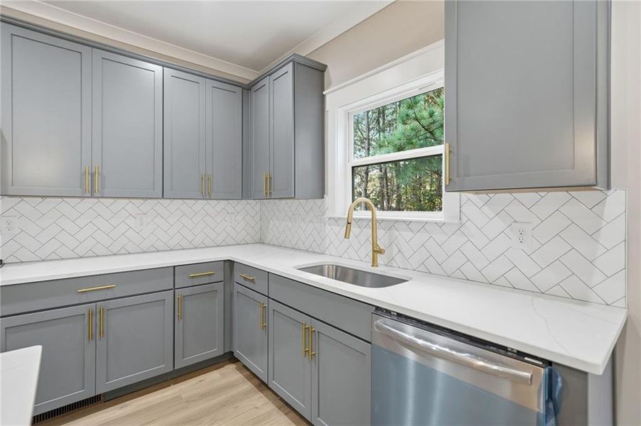 Furnished interior view inside a new home in , Canton (Image 11).