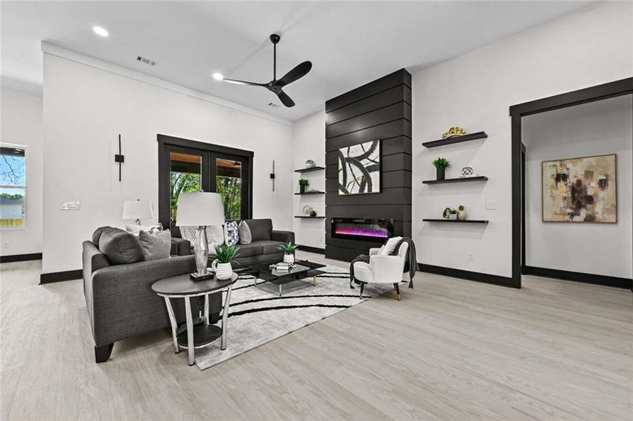 Furnished interior view inside a new home in , Lithonia (Image 31). Furnished interior view inside a new home in , Lithonia (Image 31).