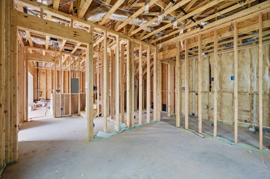 In-progress construction of a new home in , Houston, TX (Image 18).