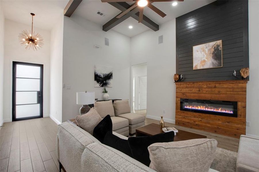 Furnished interior view inside a new home in , Tool (Image 27). Furnished interior view inside a new home in , Tool (Image 27).