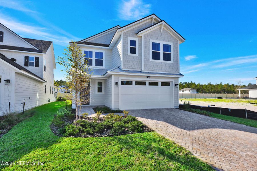 Exterior details and patio area of a home in Seabrook Village at Seabrook, Ponte Vedra (Image 3).