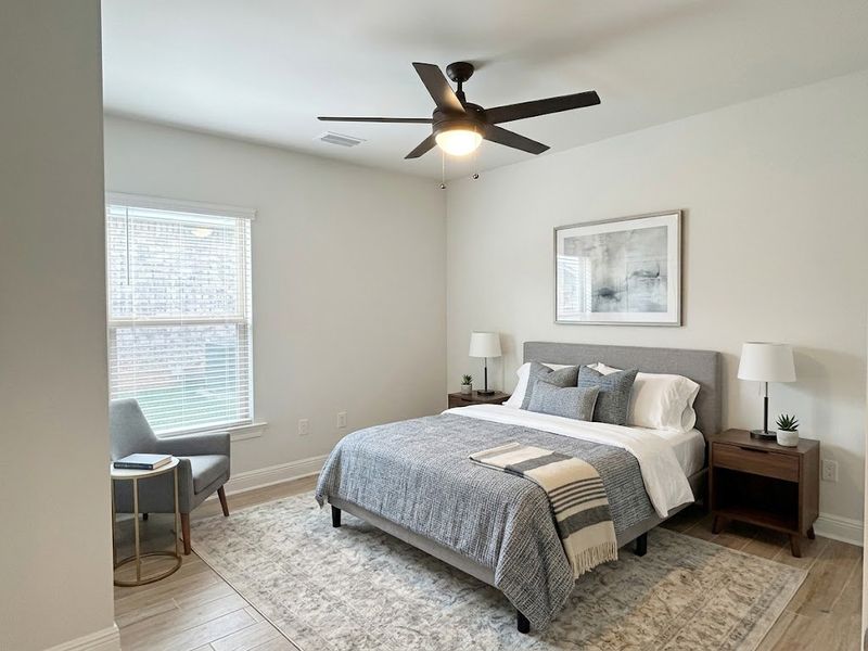 Furnished interior view inside a new home in Bird Song at Hammock Bay, Freeport (Image 5).