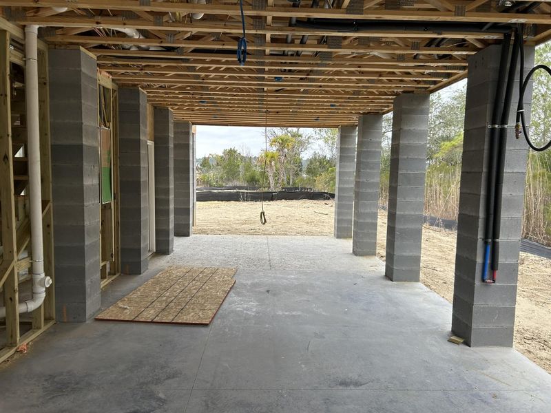 In-progress construction of a new home in , Awendaw, SC (Image 31).