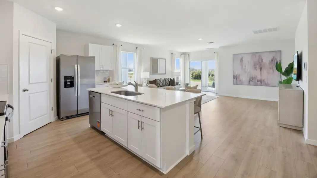 Furnished interior view inside a new home in Preston Cove, St. Cloud (Image 7).