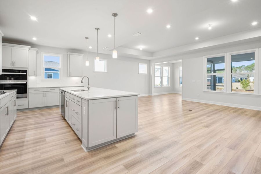 Furnished interior view inside a new home in Sun City Hilton Head, Bluffton (Image 14). Furnished interior view inside a new home in Sun City Hilton Head, Bluffton (Image 14).