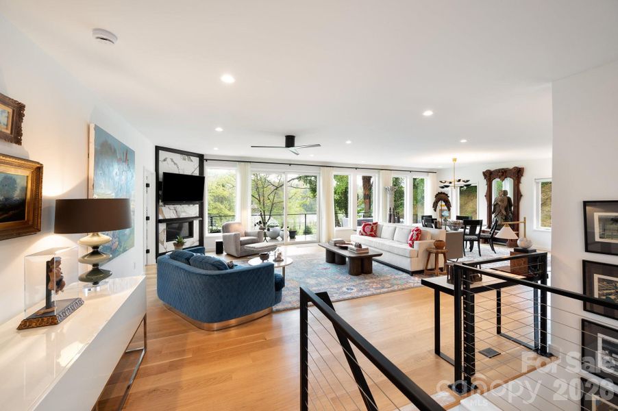 Furnished interior view inside a new home in , Asheville (Image 28).