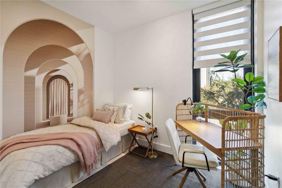 Furnished interior view inside a new home in , Sarasota (Image 13). Furnished interior view inside a new home in , Sarasota (Image 13).