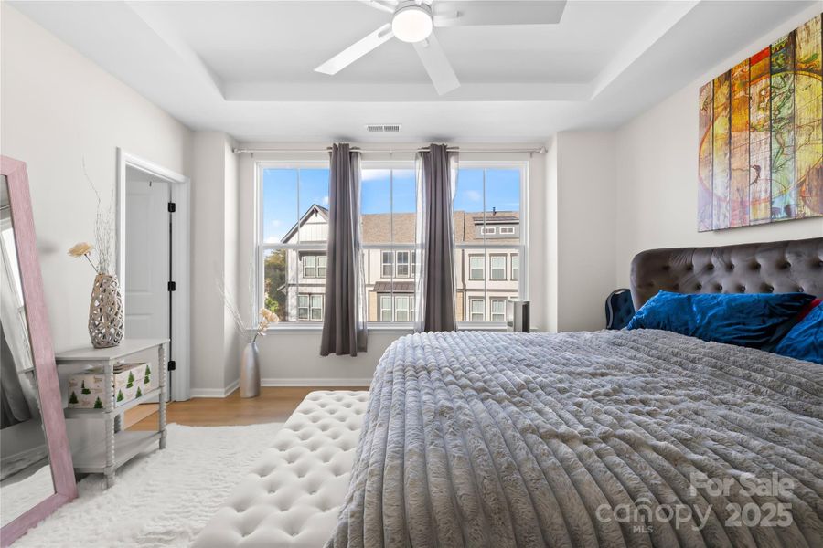 Furnished interior view inside a new home in Parkside Commons, Davidson (Image 19). Furnished interior view inside a new home in Parkside Commons, Davidson (Image 19).