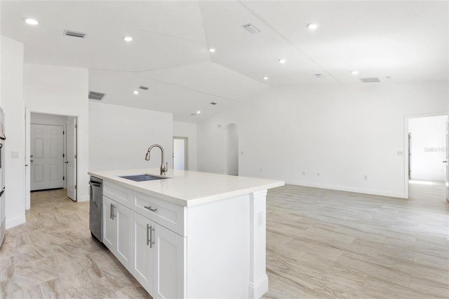 Furnished interior view inside a new home in , Indian Lake Estates (Image 7).