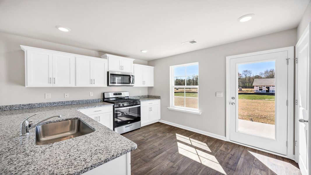 Furnished interior view inside a new home in The Park at Wilkinson, Orangeburg (Image 11).