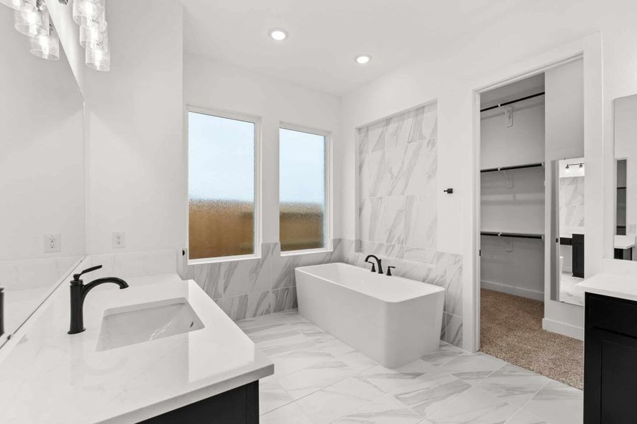 Furnished interior view inside a new home in Fulshear Lakes, Fulshear (Image 14).