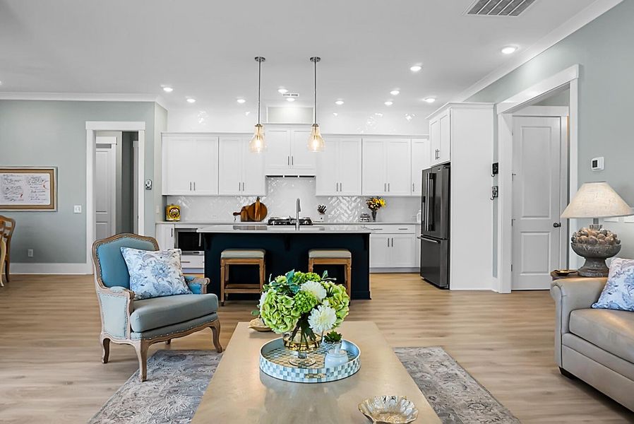 Furnished interior view inside a new home in , Summerville (Image 3).
