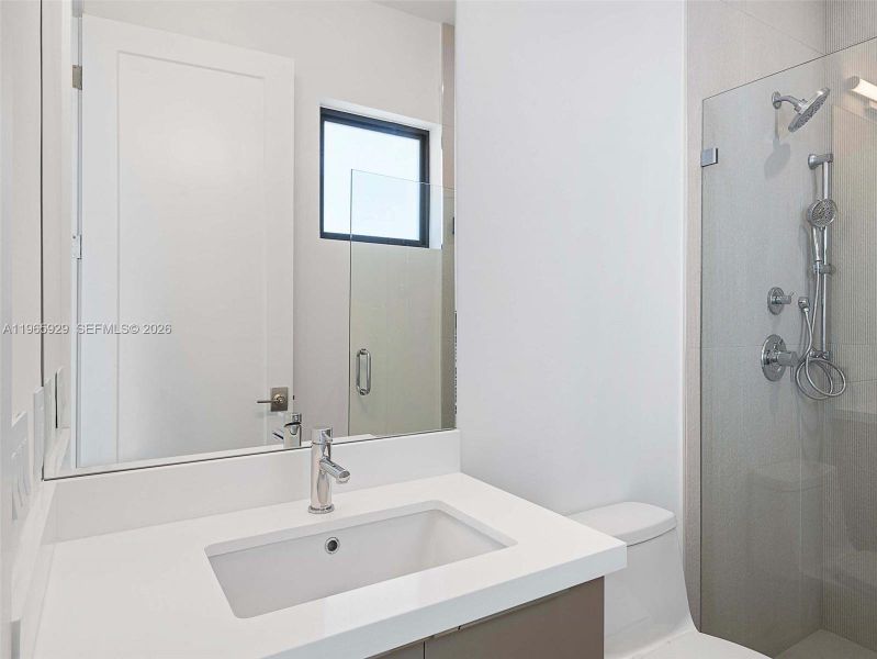 Furnished interior view inside a new home in , Hollywood (Image 8).