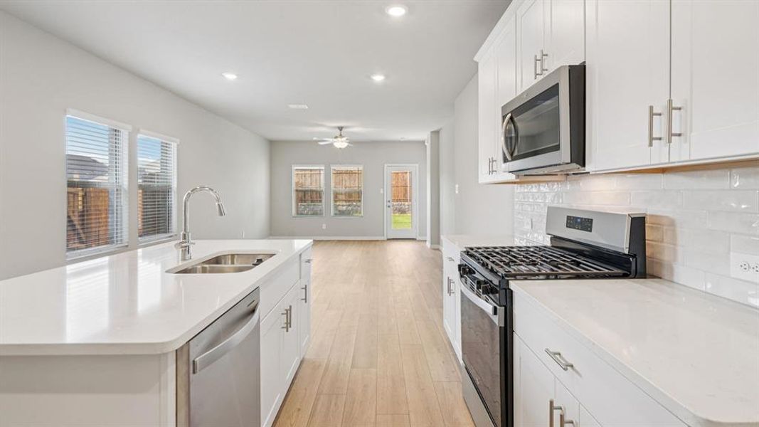 Photo is not of the actual home, but is an inspirational photo of builder’s model home and may depict options, furnishings, and/or decorator features that are not included.