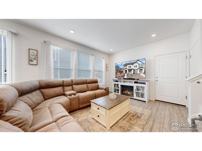 Furnished interior view inside a new home in , Commerce City (Image 11).