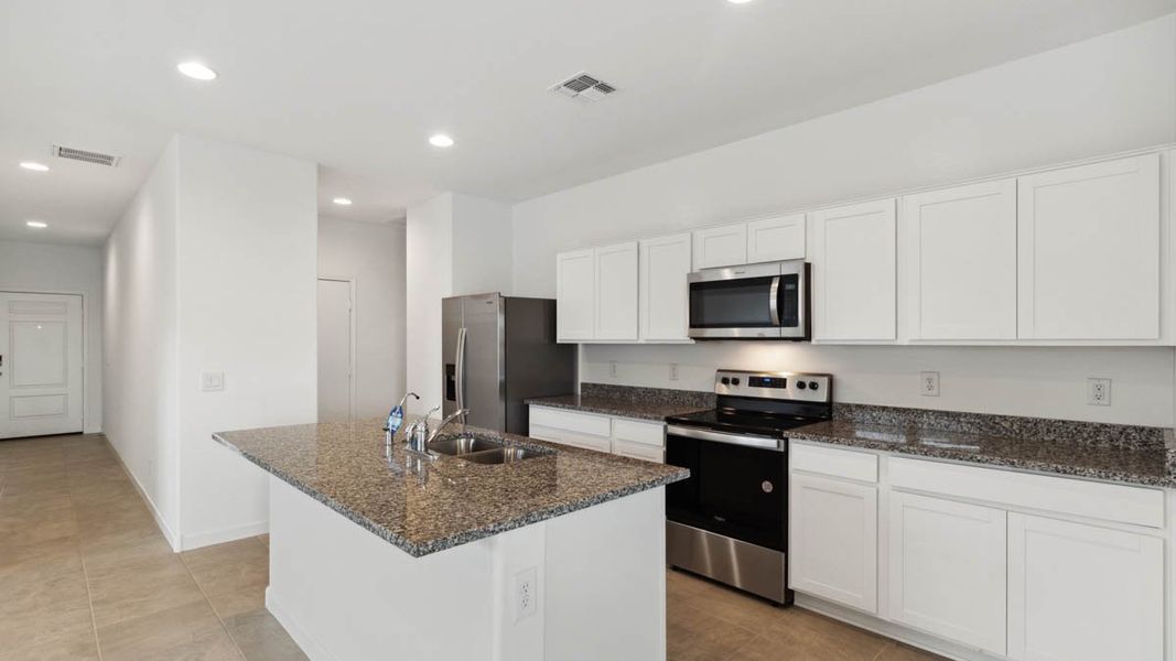 Furnished interior view inside a new home in Elena Trails, Maricopa (Image 8).
