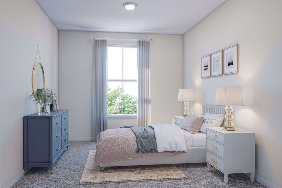 Furnished interior view inside a new home in Park Central, Georgetown (Image 18).