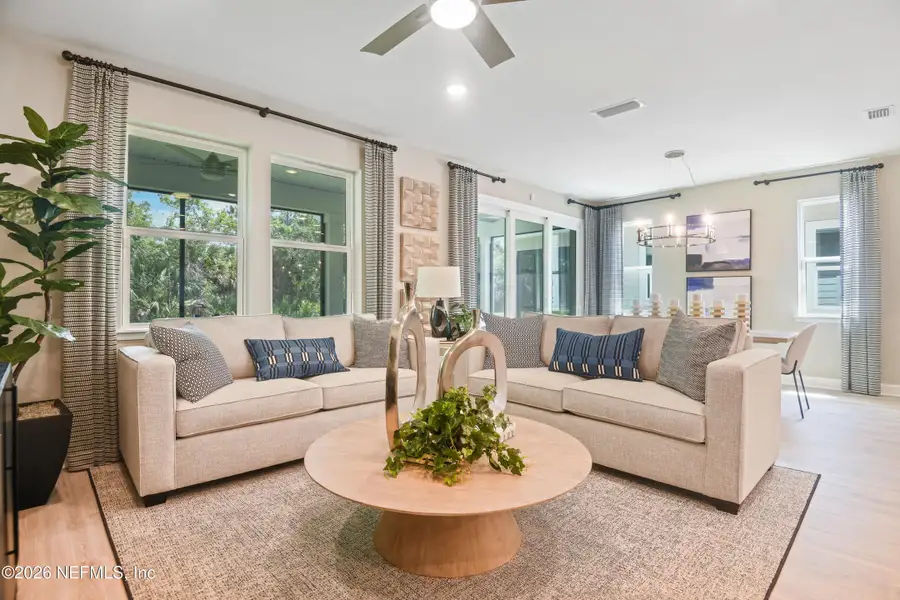 Furnished interior view inside a new home in , St. Augustine (Image 7).