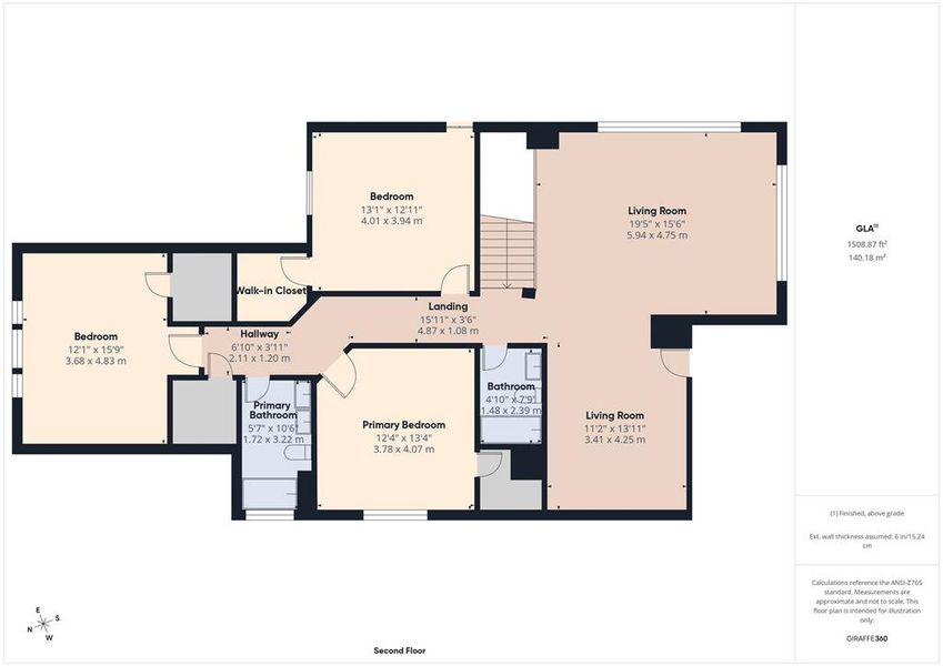2D floor plan layout of this home in , Ponder, TX (Image 6).