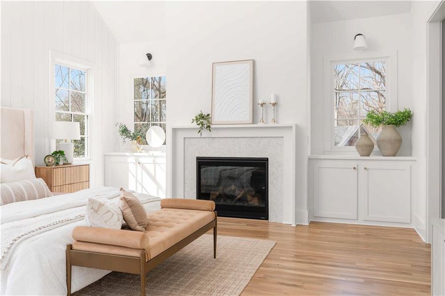 Furnished interior view inside a new home in , Atlanta (Image 34). Furnished interior view inside a new home in , Atlanta (Image 34).