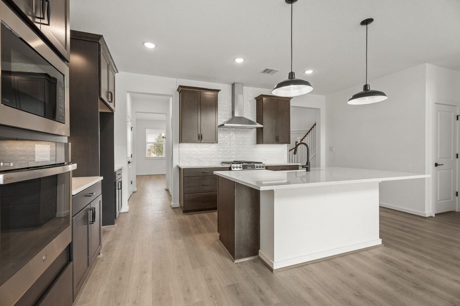 Gourmet island kitchen Gourmet island kitchen