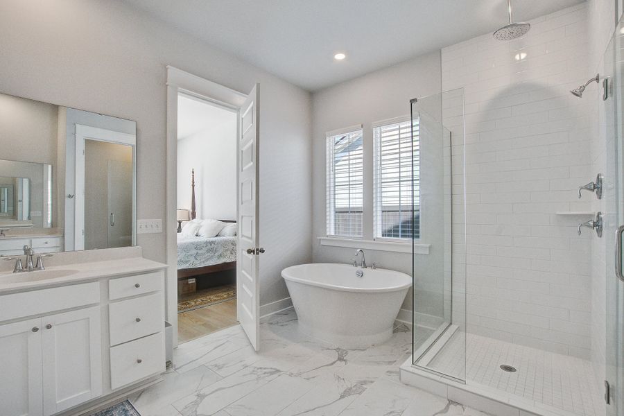 Furnished interior view inside a new home in , Summerville (Image 39).