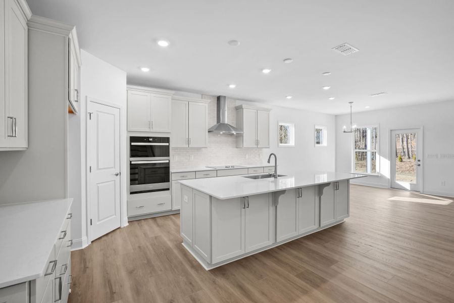 Furnished interior view inside a new home in Elmbrook, Indian Trail (Image 7).