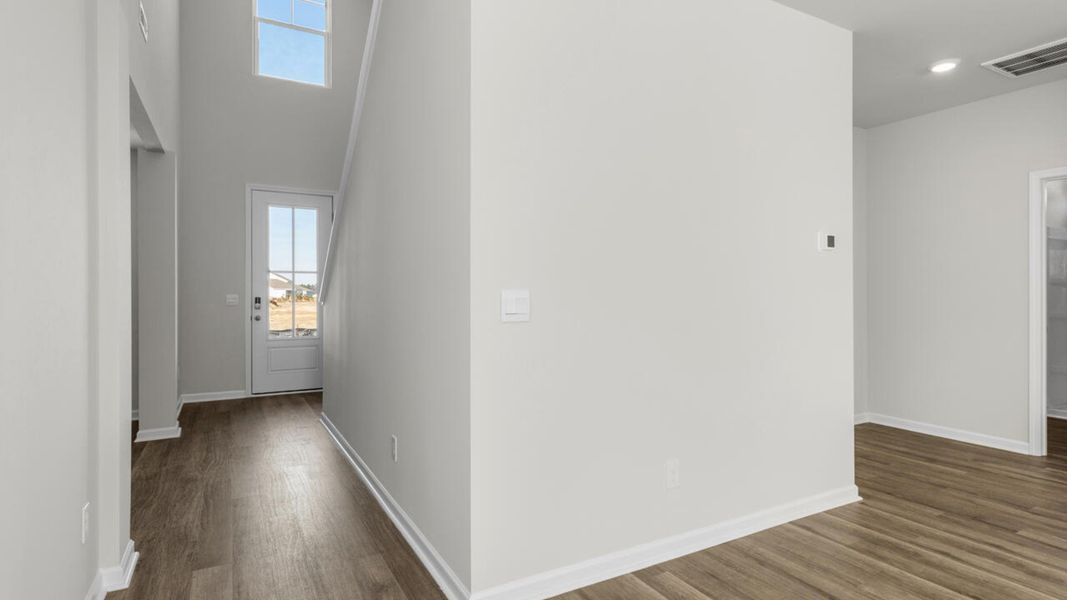 Spacious, unfurnished interior of a new home in Surfside Landing, Hubert (Image 15).