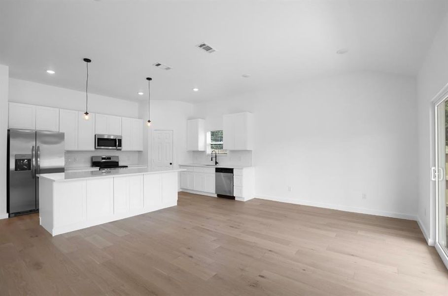 Furnished interior view inside a new home in , Farmersville (Image 5). Furnished interior view inside a new home in , Farmersville (Image 5).