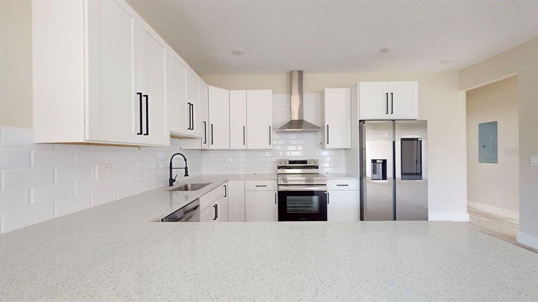 Furnished interior view inside a new home in , St. Petersburg (Image 18).